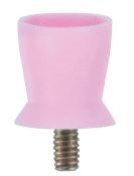 IDS PROPHY CUPS SCREW IN PINK (100)