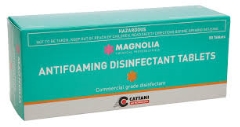 Antifoaming disinfectant tablets (Pkt 50)