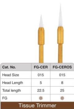 IDS TISSUE CUTTING BUR FG-CER