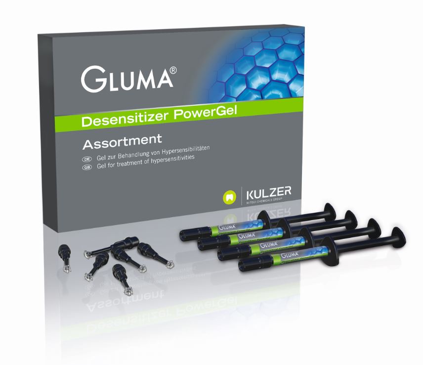 GLUMA Desensitizer Power Gel 4 x 1g Syringe Independent Dental Supplies