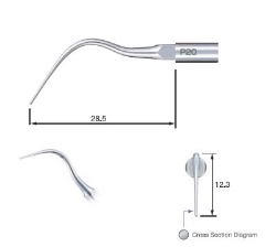 NSK P20 Perio Tip For NSK Varios Ultrasonic Scaler & Satelec