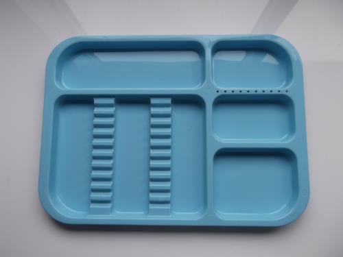 N651 DIVIDED TRAY - LIGHT BLUE | Independent Dental Supplies