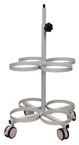 IDS Medical Gas Bottle Trolley holds 4 Bottles (200 mm dia