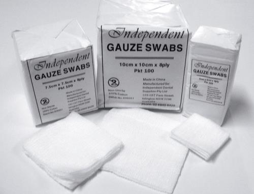 IDS Gauze Swabs Independent Dental Supplies