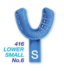 IDS IMPRESSION TRAYS LOWER SMALL (10)