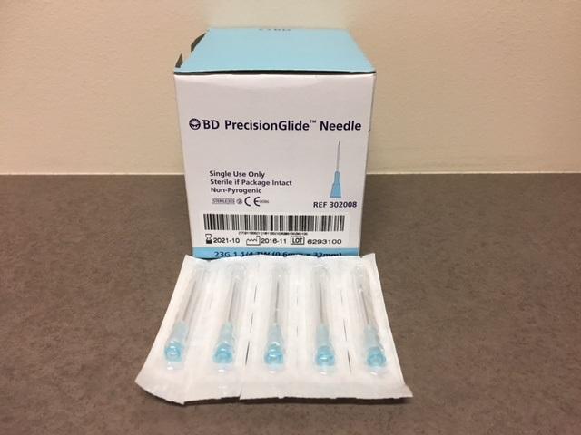 BD NEEDLE 23G 1-1/4IN TW (100) | Independent Dental Supplies
