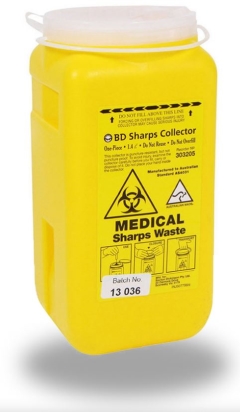 BD Sharps container (One-piece) 1.4L